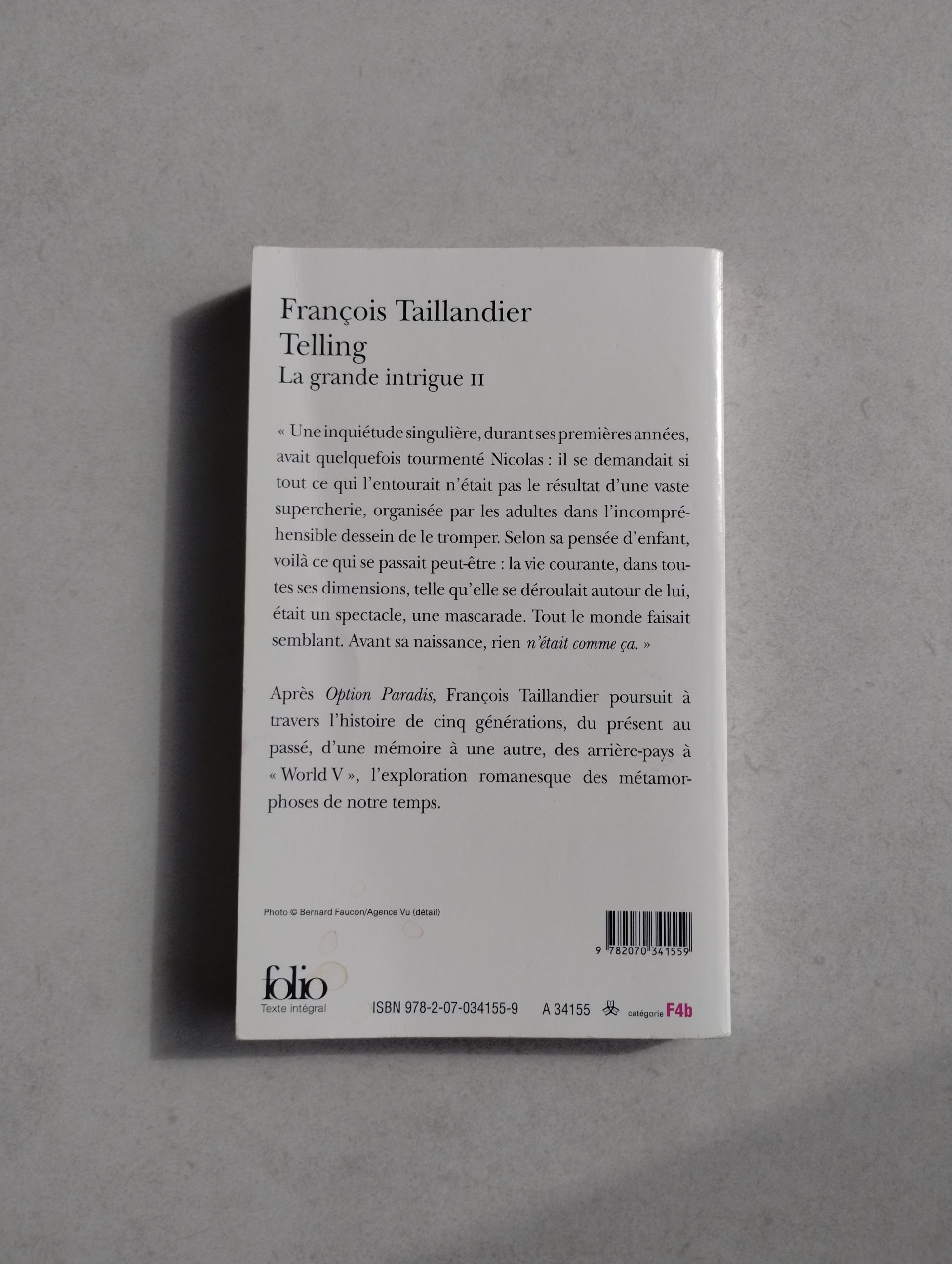 telling - francois taillandier - 4e telling - francois taillandier - 4e