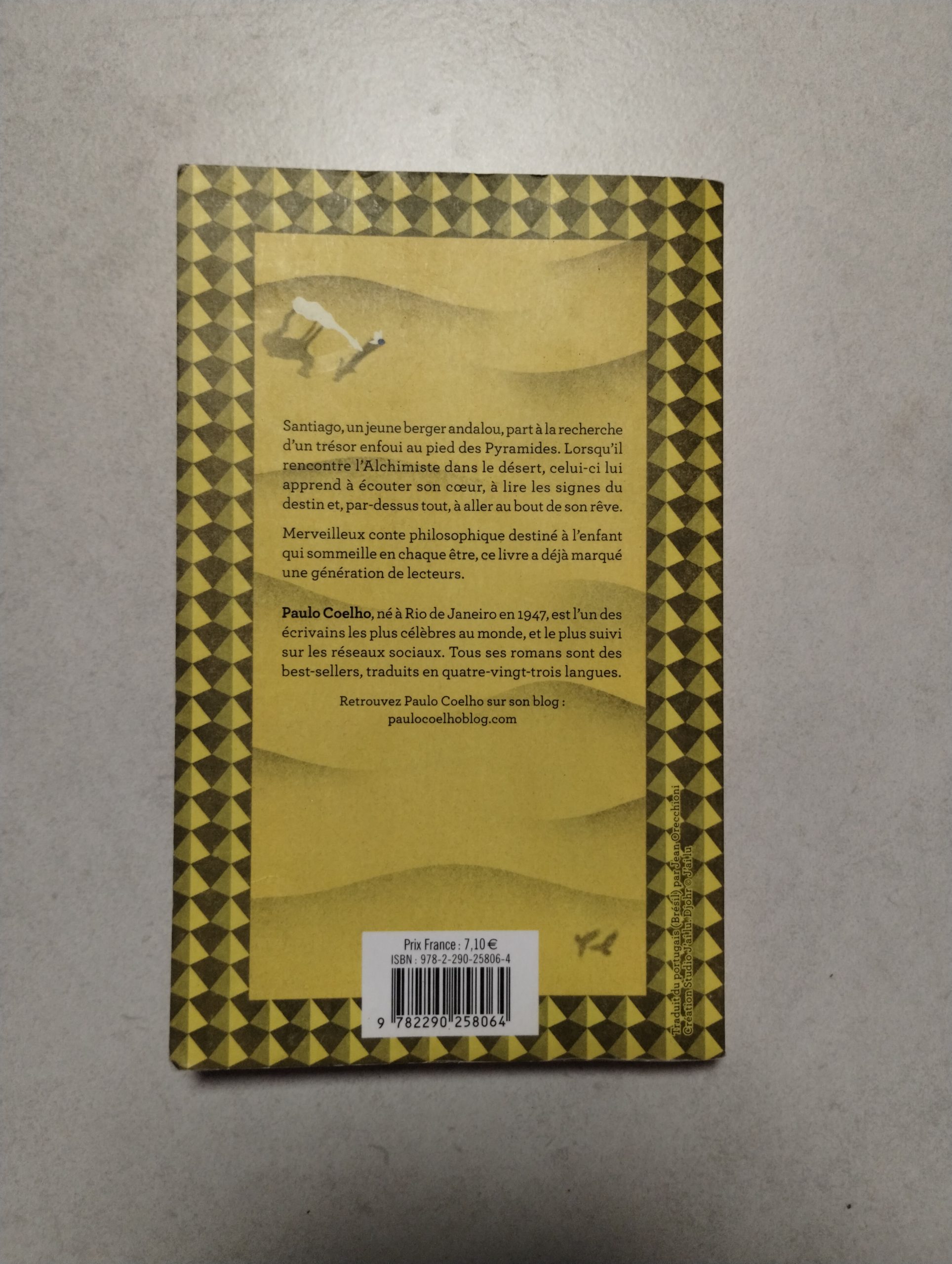 l'alchimiste - paulo coelho - 4e