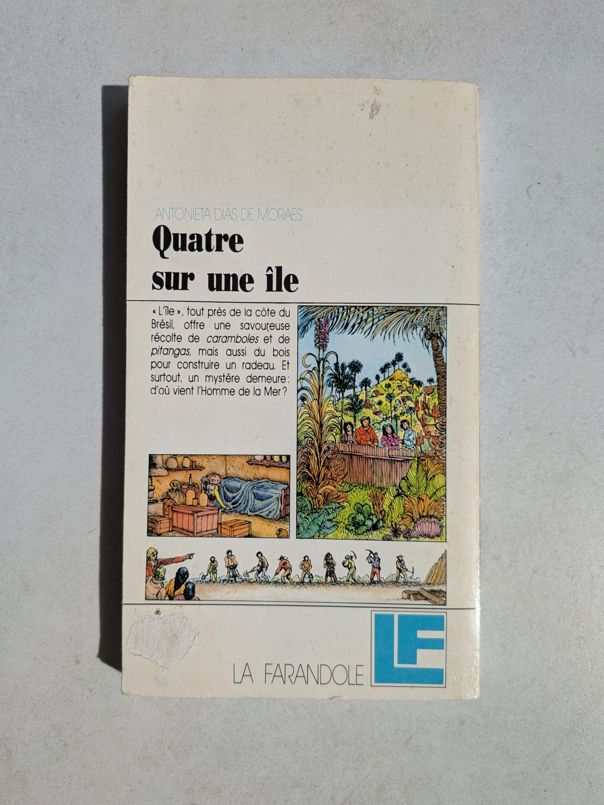 quatre sur une ile - antonieta dias de moraes - 4e